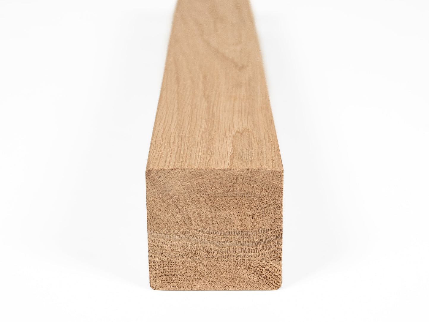 Glulam oak beam A/B 70x70 mm untreated, square timber, solid wood
