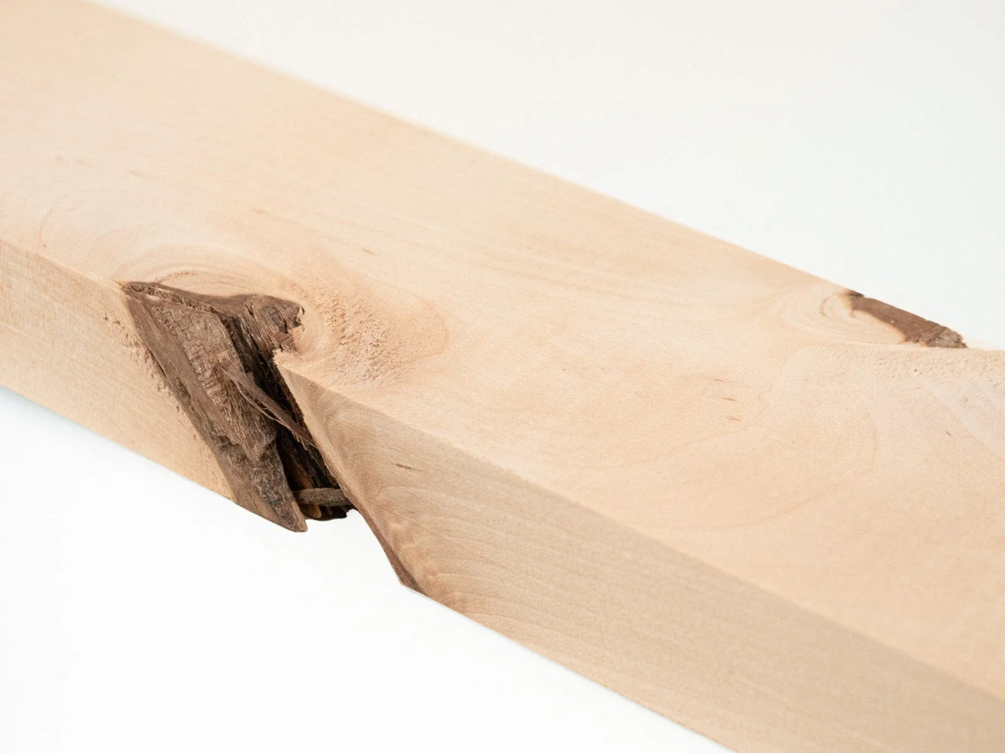 Lamela Brzoza Rustykalna, 24×60 mm, surowa (bez wykończenia)