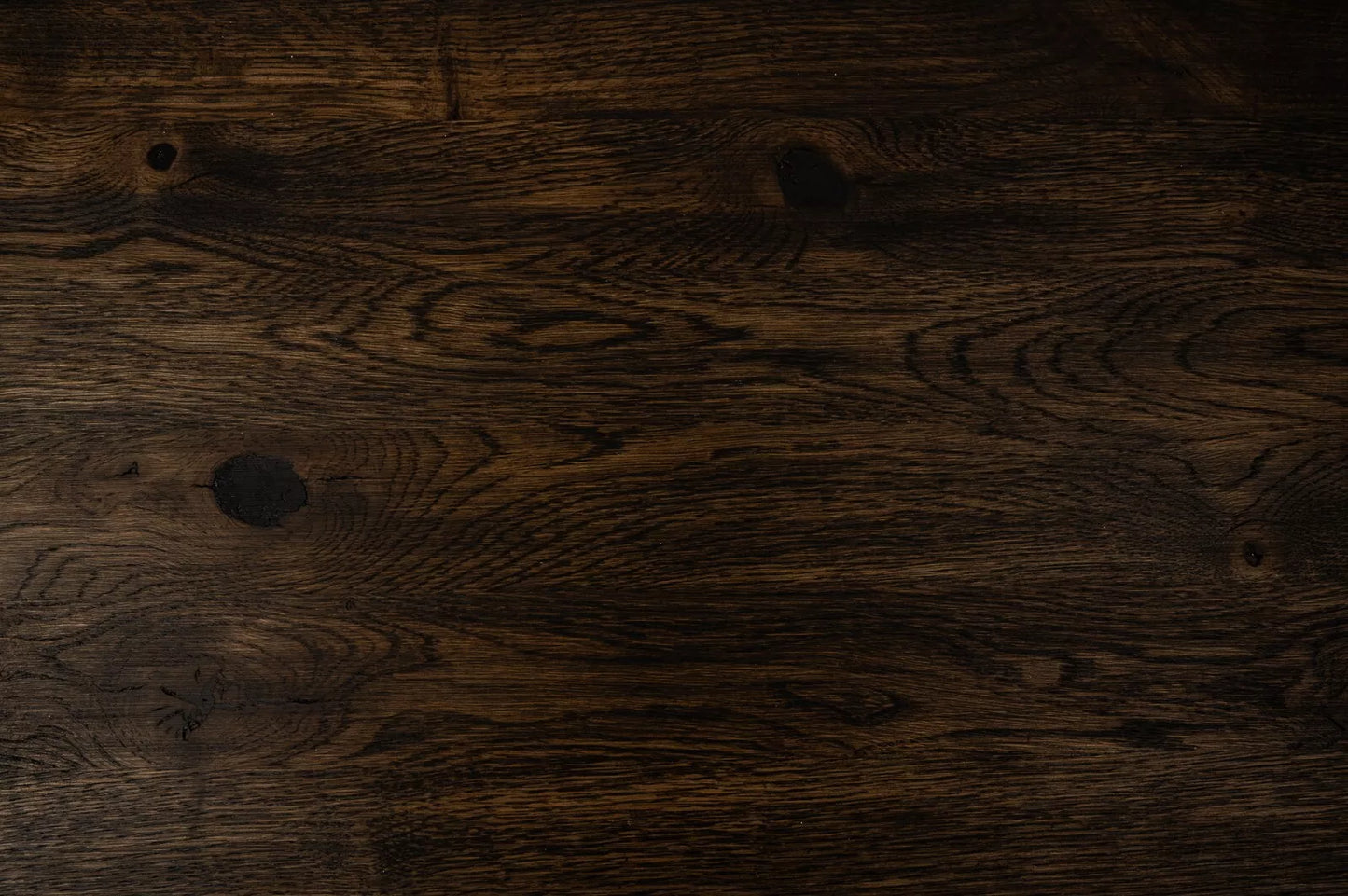 Schodový nášlap Okenní parapet s přesahem Dub Rustic, lamely z plných prken, 20 mm, černý olej
