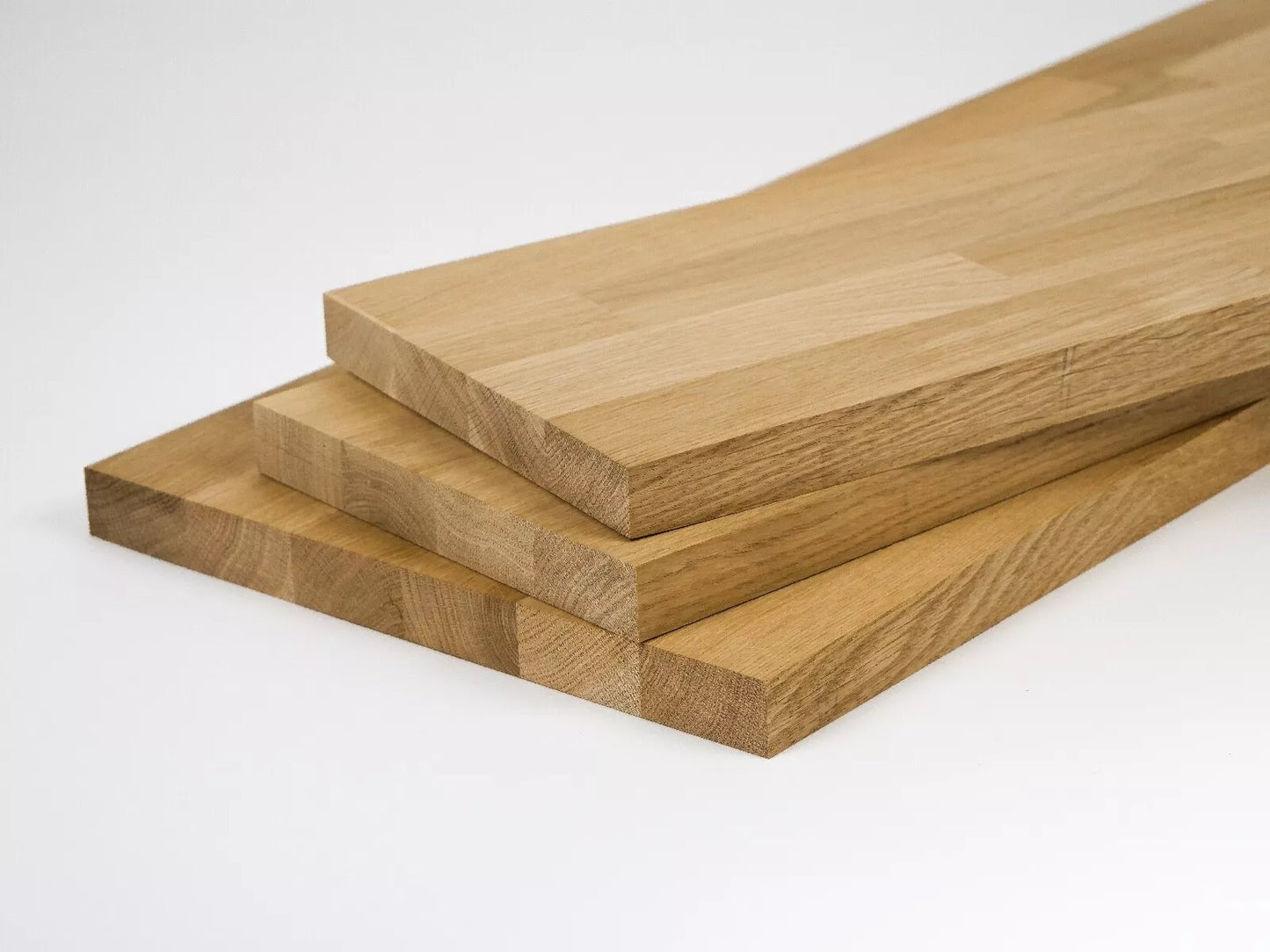 Solid edge glued panel DIY Ash A/B, finger jointed lamellas with fixed width, 26 mm