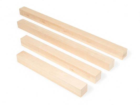 Glulam birch beam A/B 70x70 mm untreated, square timber, solid wood