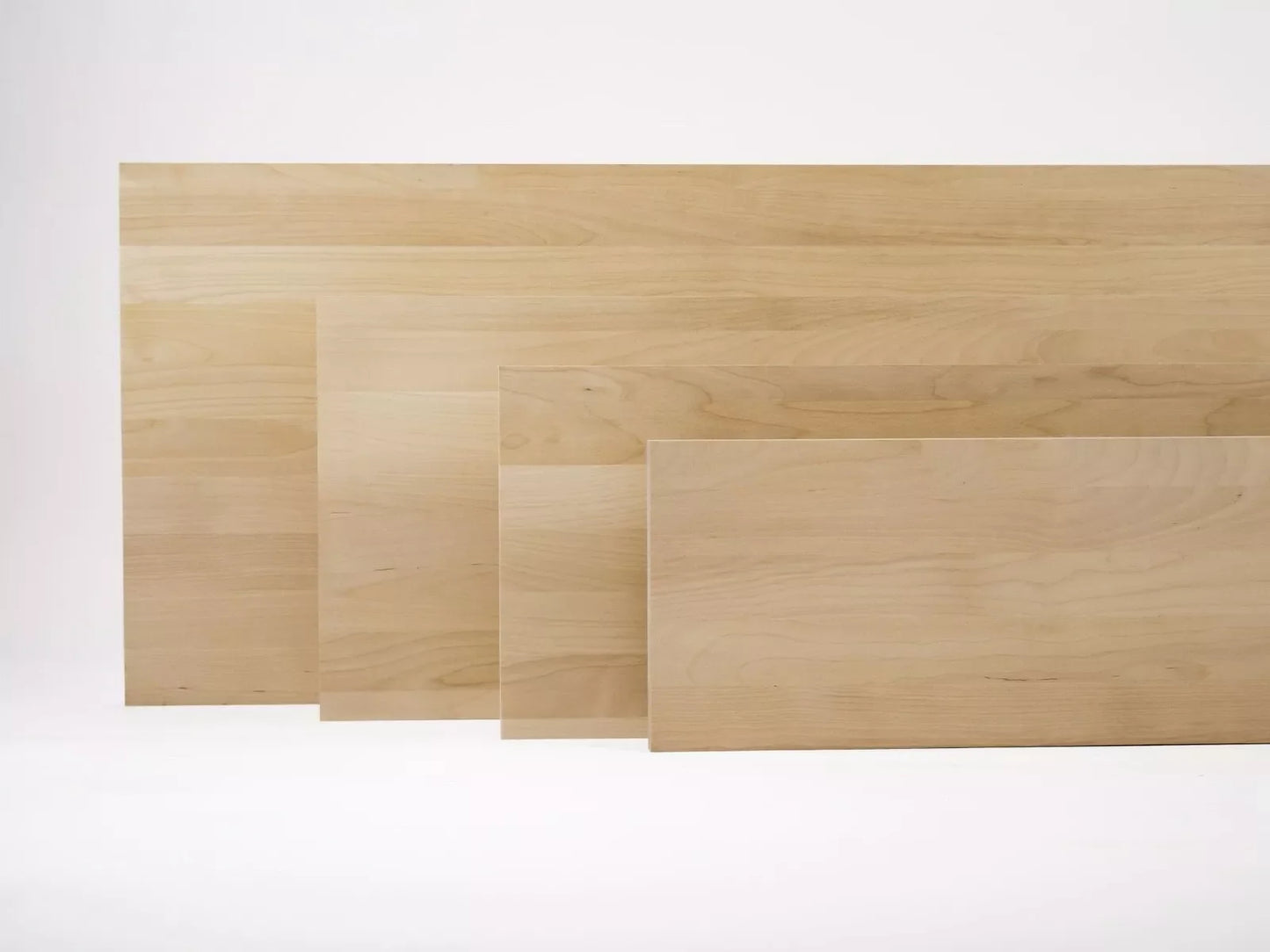 Solid edge glued panel DIY Steamed Beech A/B, full stave lamellas with fixed width, 19 mm