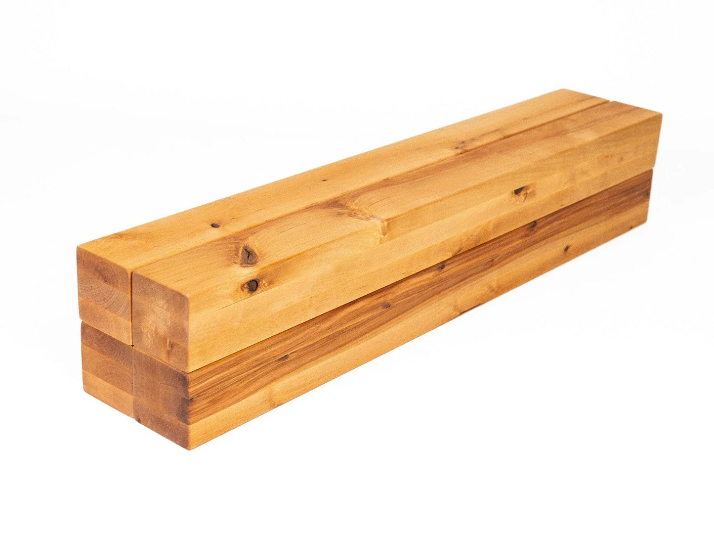 Belka klejona z brzozy Rustykalna 70x70 mm, olej naturalny, kwadratowy przekrój, lite drewno