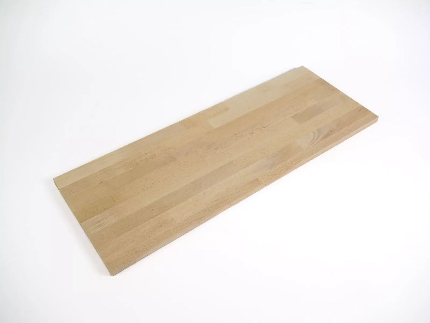 Blat drewniany z litego drewna klejony DIY Parzony Buk A/B, lamele mikrowczep fix, 26 mm