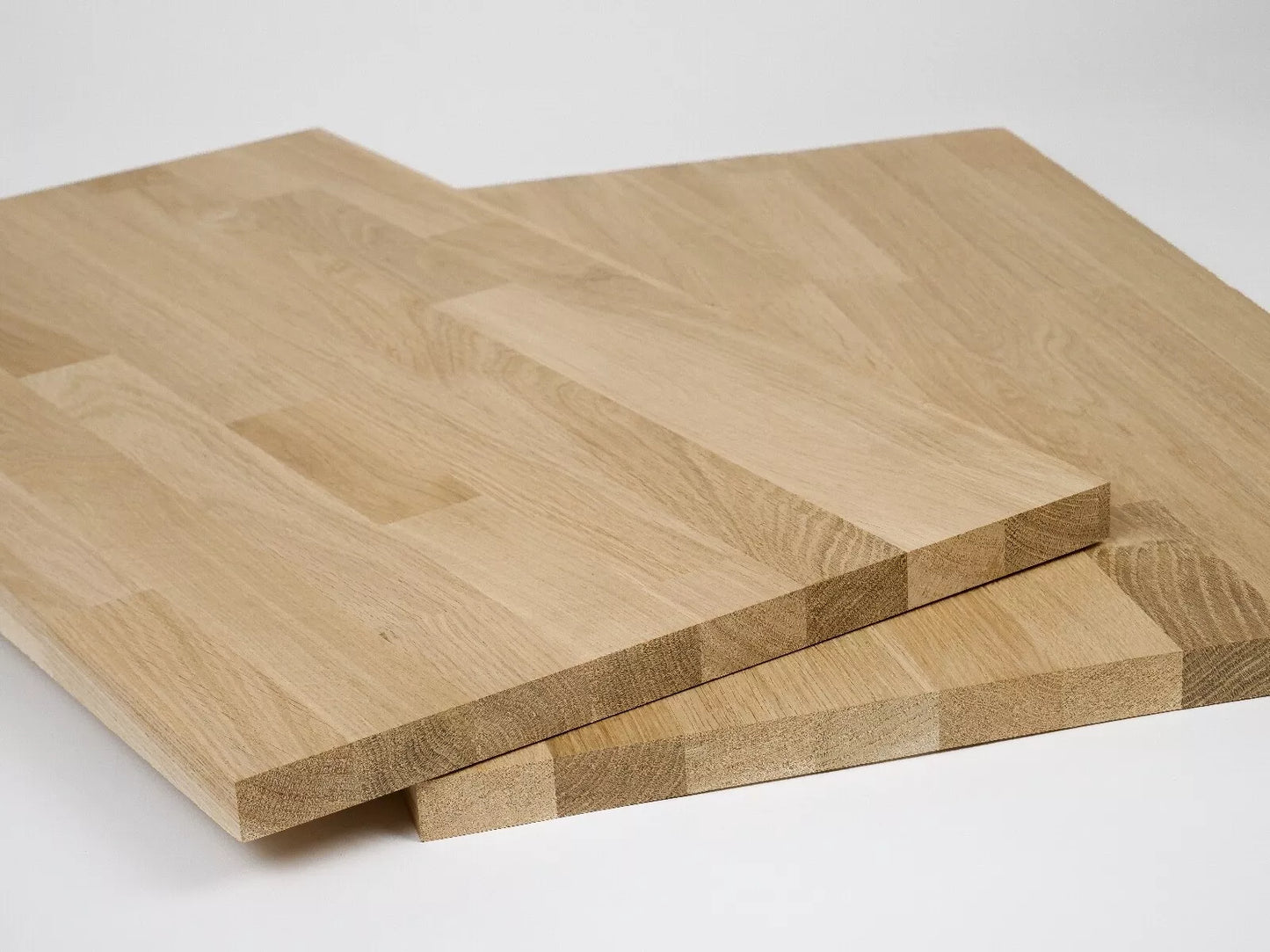 Solid edge glued panel DIY Ash A/B, finger jointed lamellas with fixed width, 26 mm
