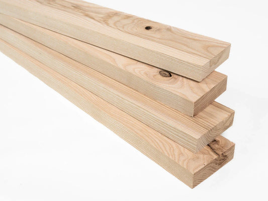 Lamella Jesion Rustykalny 24x80, surowa (bez wykończenia)