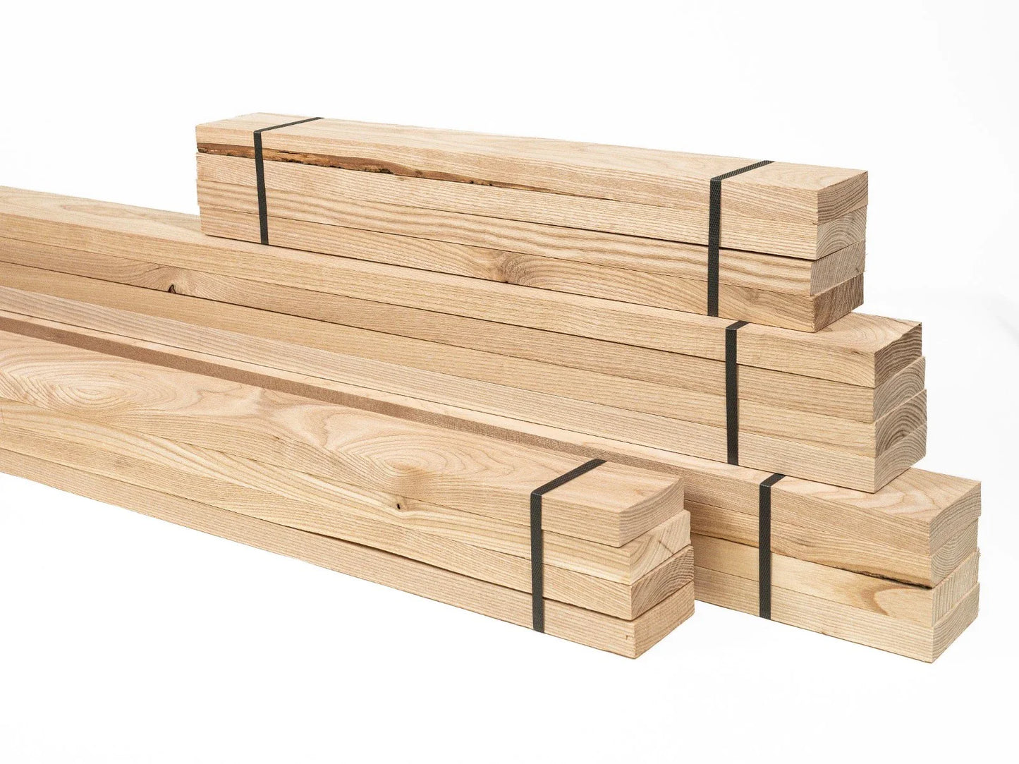 Lamela Jesion Select Natur 24x80mm, surowa (bez wykończenia)