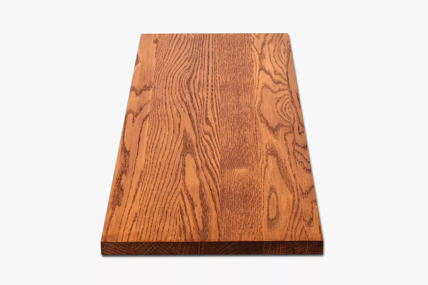 Shelf Stair tread Risers Windowsill Oak A/B, full stave lamellas, 20 mm, Cherry oil