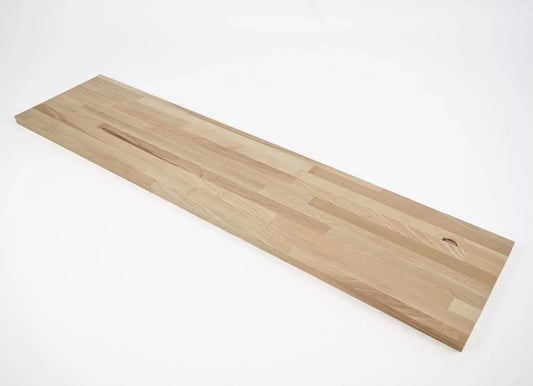 Solid edge glued panel DIY Ash A/B, finger jointed lamellas with fixed width, 19 mm