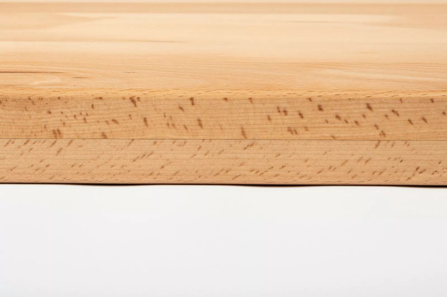 Stair tread Windowsill with overhang Steamed Beech A/B, full stave lamellas, 26 mm, Hard wax oil Natural (colourless)