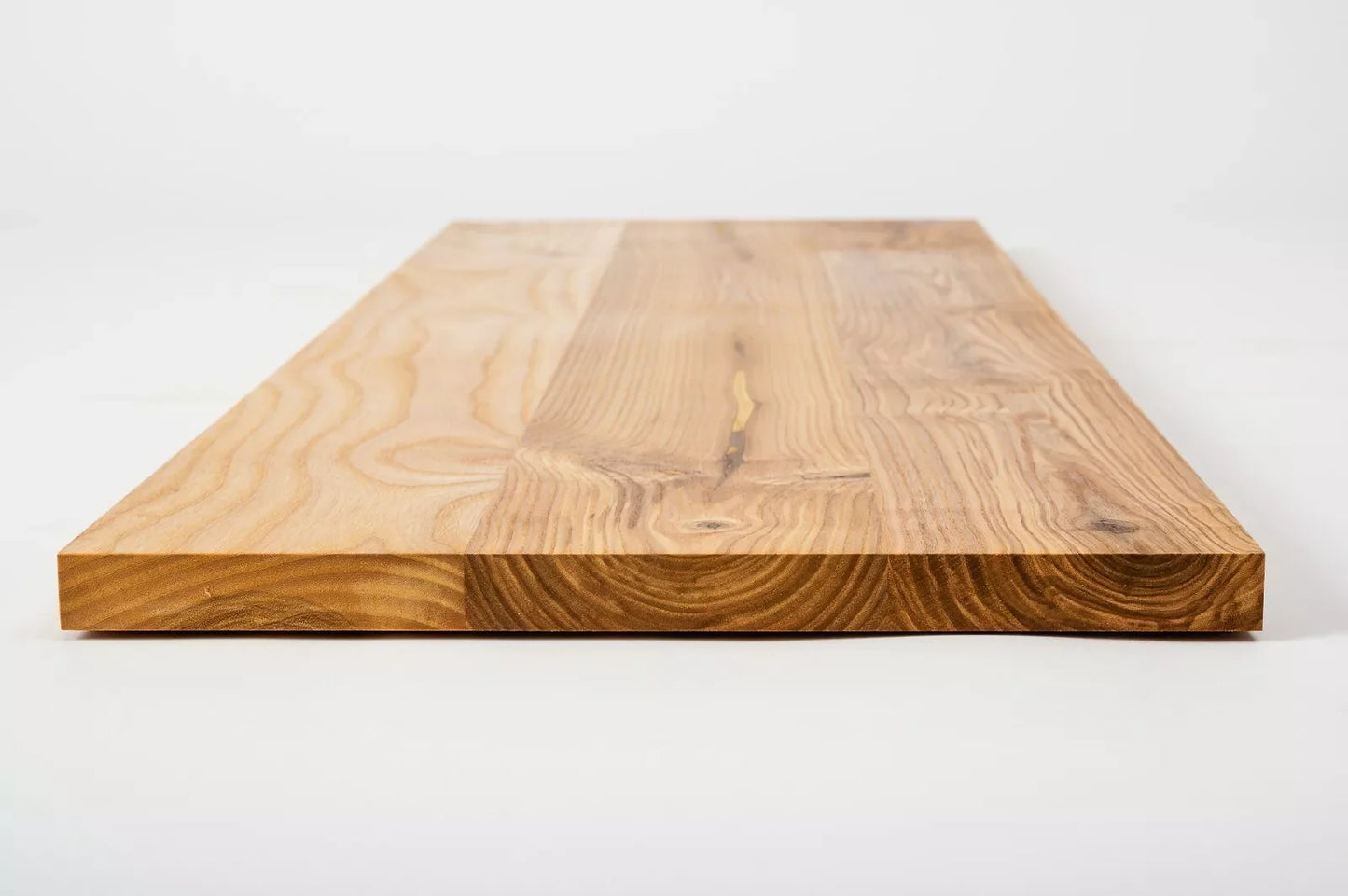 Shelf Stair tread Risers Windowsill Ash Rustic, full stave lamellas, 20 mm, Natural oil