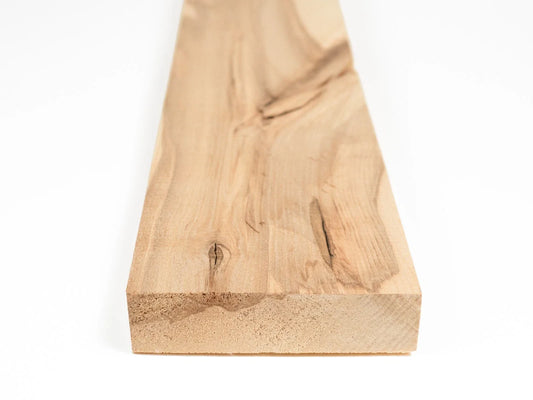 Lamela Brzoza Rustykalna 24x100mm, surowa (bez wykończenia)