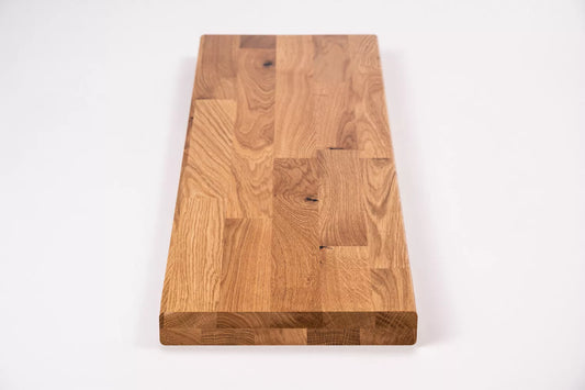 Półka Stopień schodowy Podstopnica Parapet Dąb Rustykalny, lamele mikrowczep, 40 mm, 2-warstwowa, Matowe lakierowanie