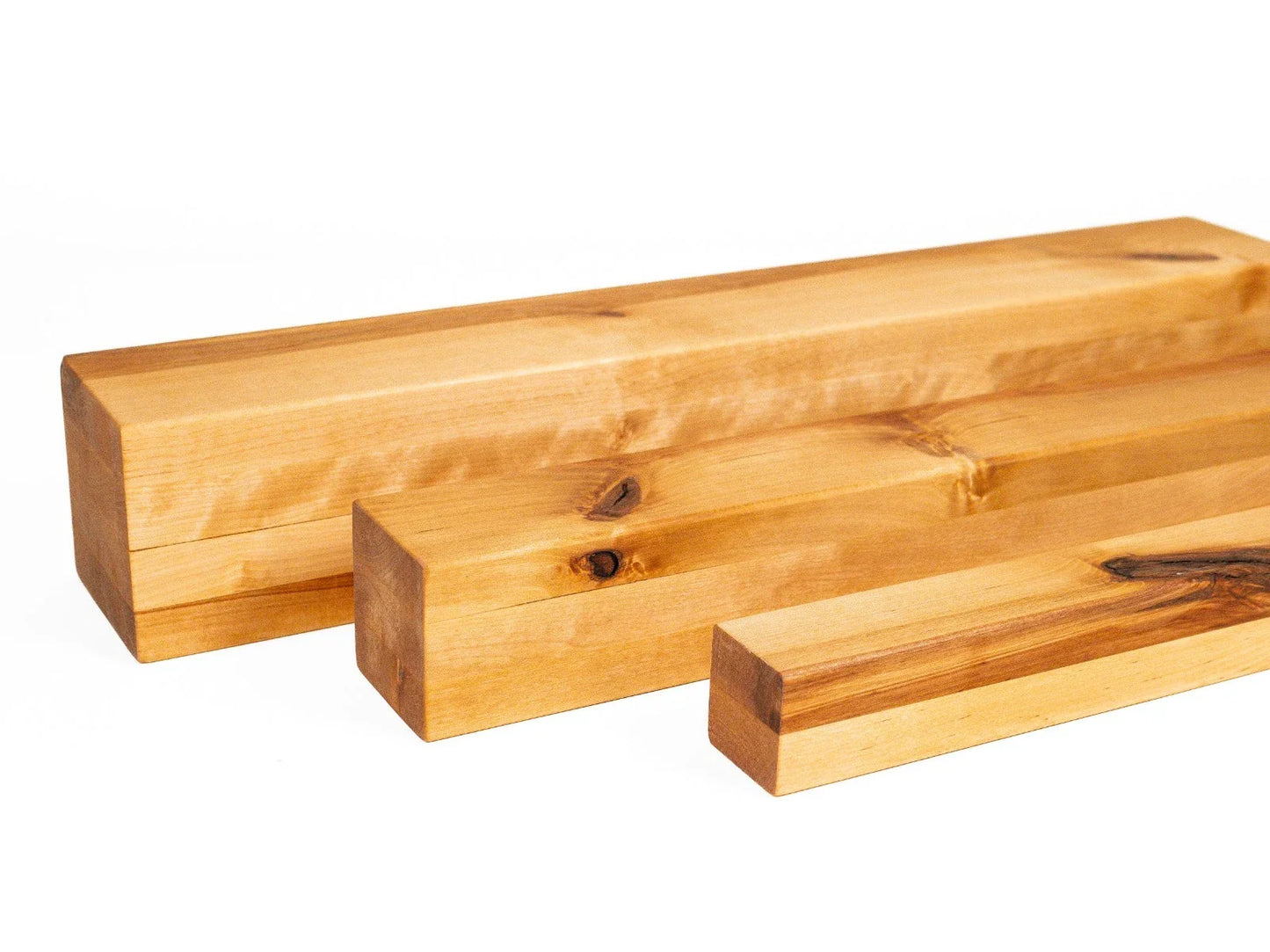 Belka klejona z brzozy Rustykalna 100x100 mm, olej naturalny, kwadratowy przekrój, lite drewno