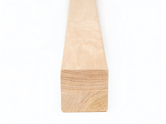 Belka klejona warstwowo z jesionu A/B 50x50 mm, niewykończona, drewno lite, kantówka