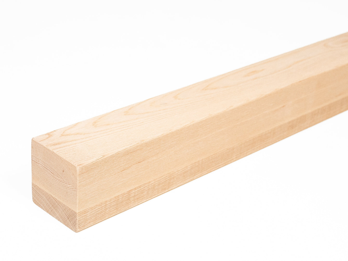 Belka klejona warstwowo z jesionu A/B 70x70 mm, niewykończona, drewno lite, kantówka