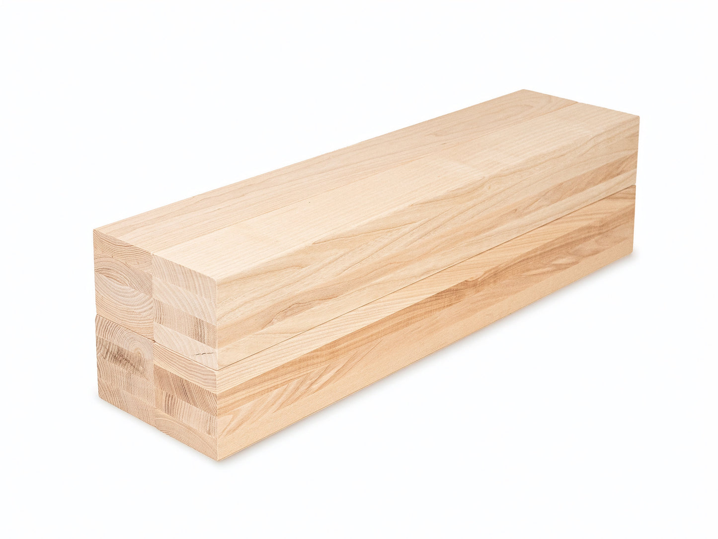 Belka klejona warstwowo z jesionu A/B 100x100 mm, twardy woskowy olej naturalny biały, drewno lite, kantówka