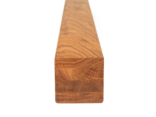 Belka dębowa klejona A/B 70x70 mm, olej naturalny, kwadratowa, lite drewno