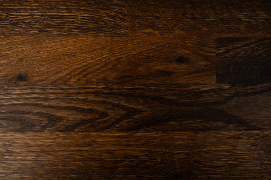 Stair tread Windowsill with overhang Smoked Oak Rustic, finger jointed lamellas, 20 mm, Natural oil