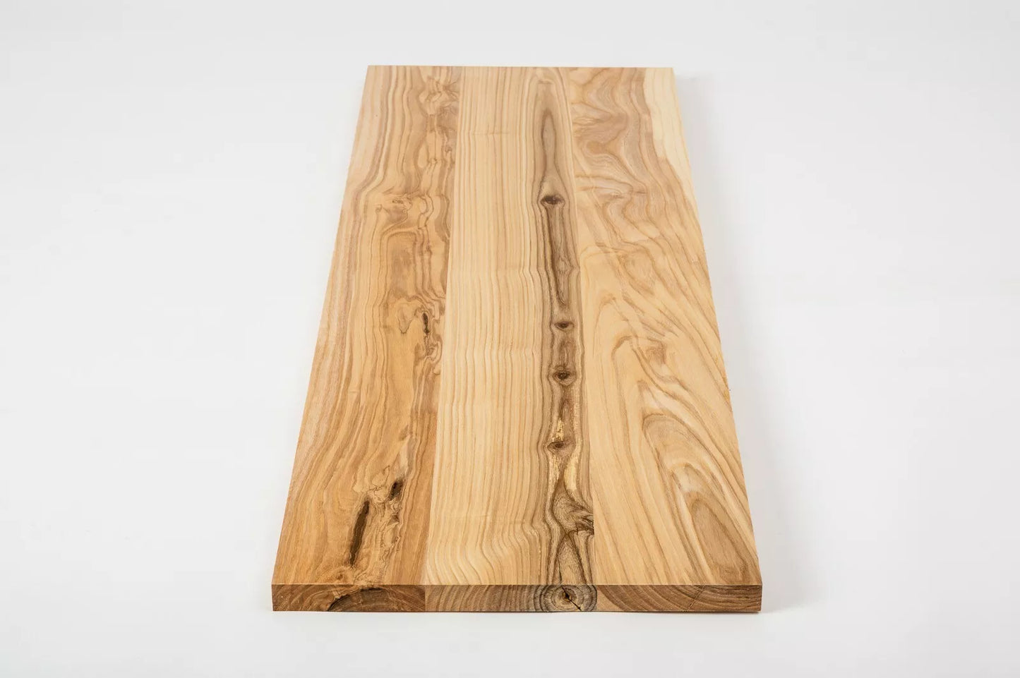 Shelf Stair tread Risers Windowsill Ash Rustic, full stave lamellas, 20 mm, Hard wax oil natur (colourless)