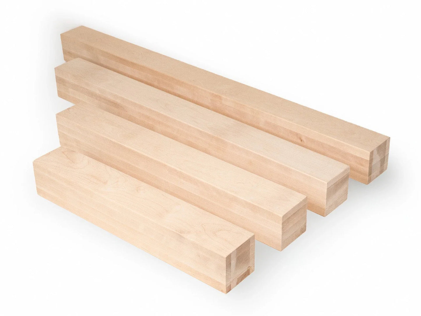 Belka klejona z brzozy A/B 100x100 mm, twardy wosk olej biały naturalny, kwadratowy przekrój, lite drewno