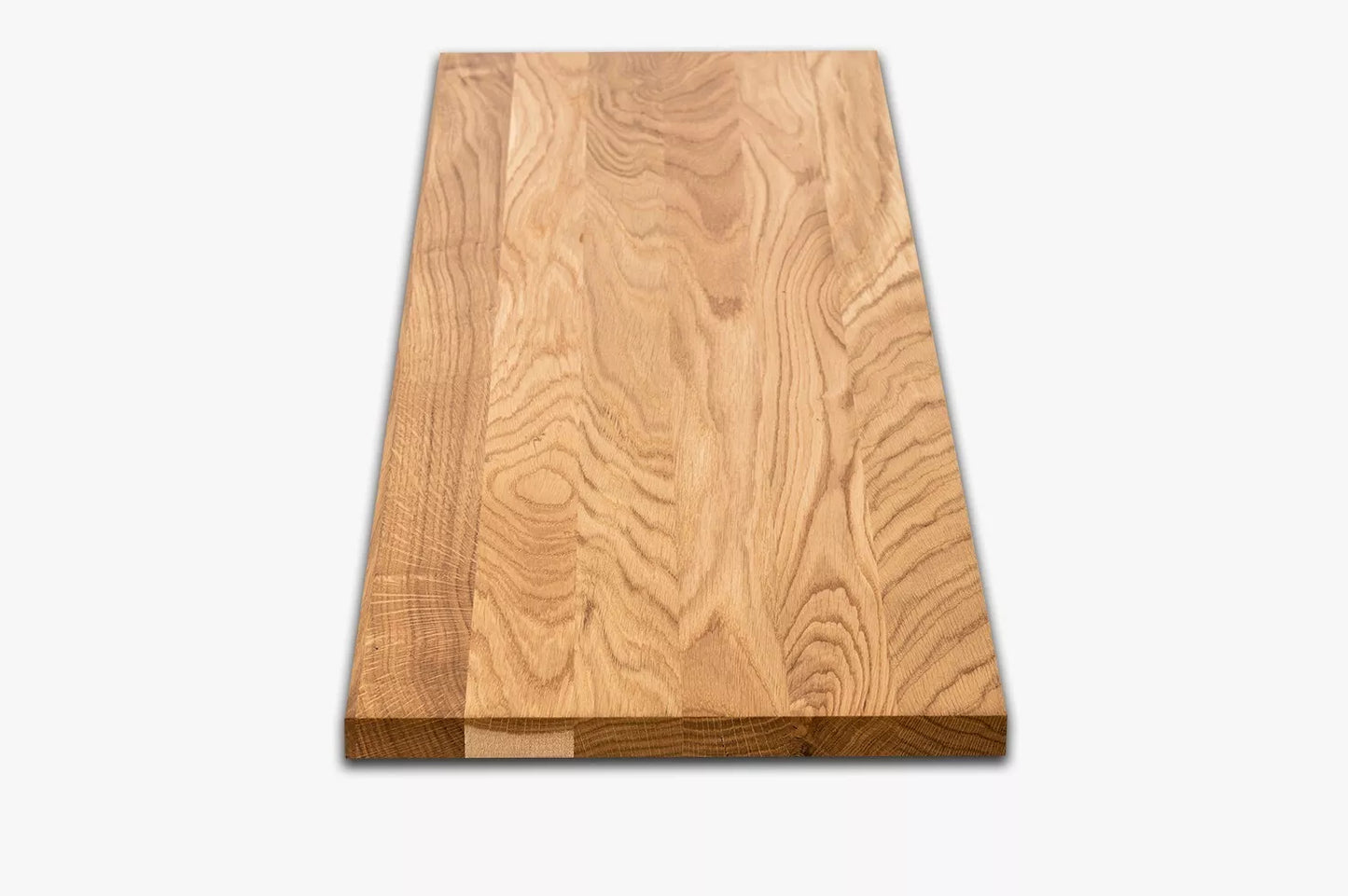 Shelf Stair tread Risers Windowsill Oak A/B, full stave lamellas, 26 mm, Matte lacquered