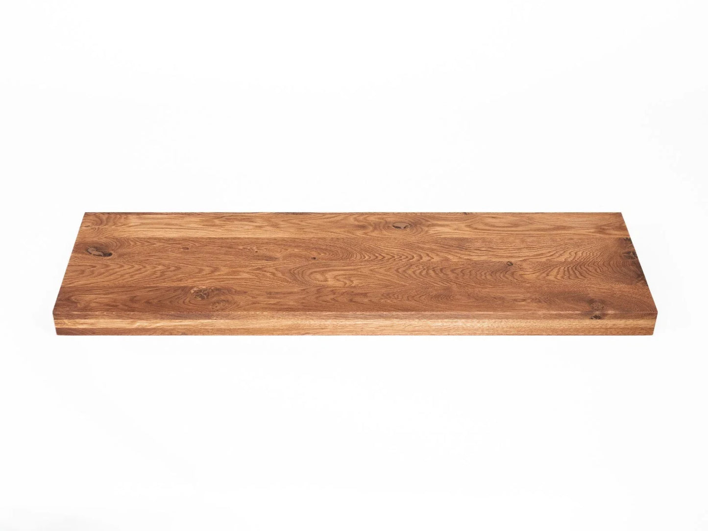 Półka Stopień schodowy Podstopnica Parapet Dąb Rustykalny, lamele lite, 52 mm, 3-warstwowa, Naturalne olejowanie