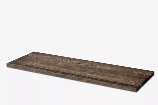 Półki Stopnie schodowe Podstopnice Parapety Dąb Rustykalny, lamele lite, 16 mm, Czarne olejowanie