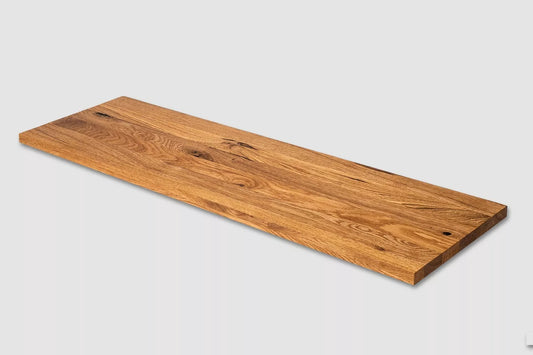 Półki Stopnie schodowe Podstopnice Parapety Dąb Rustykalny, lamele lite, 16 mm, Naturalne olejowanie