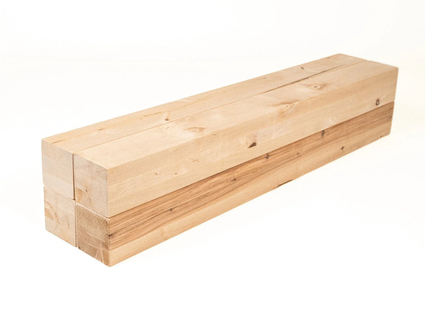 Belka klejona z brzozy Rustykalna 70x70 mm, twardy wosk olej biały naturalny, kwadratowy przekrój, lite drewno