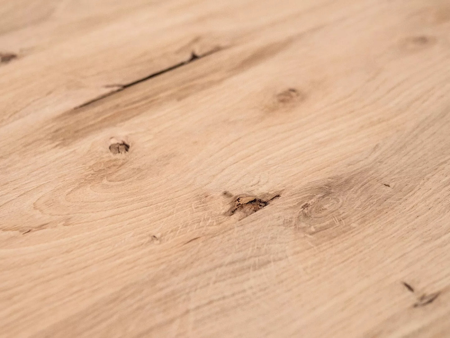 Lepený panel s plnými hranami DIY Oak Rustic, lamely z plných prken s pevnou šířkou, 52 mm, 3vrstvý