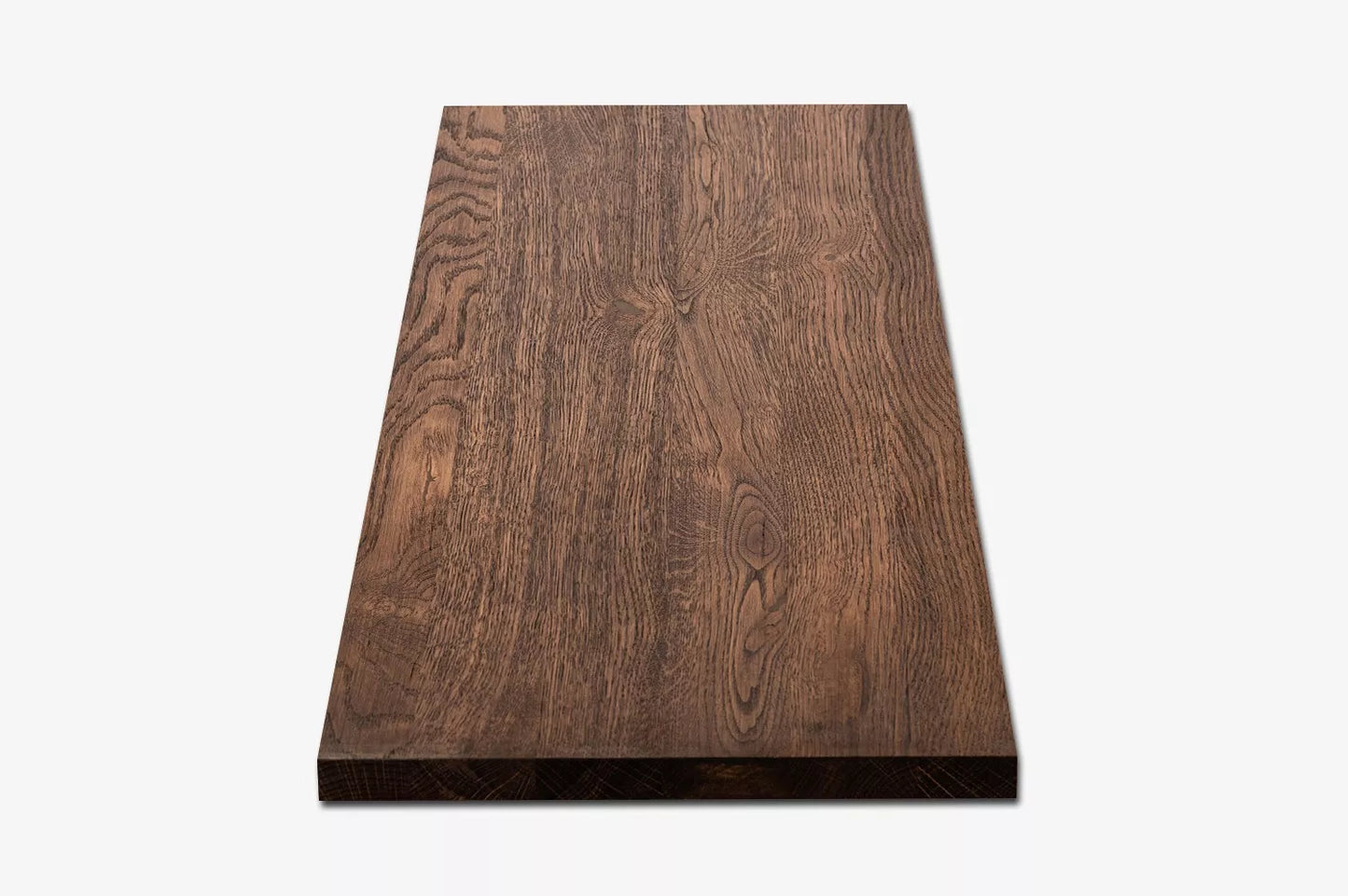 Shelf Stair tread Risers Windowsill Oak Rustic, full stave lamellas, 20 mm, Walnut oil