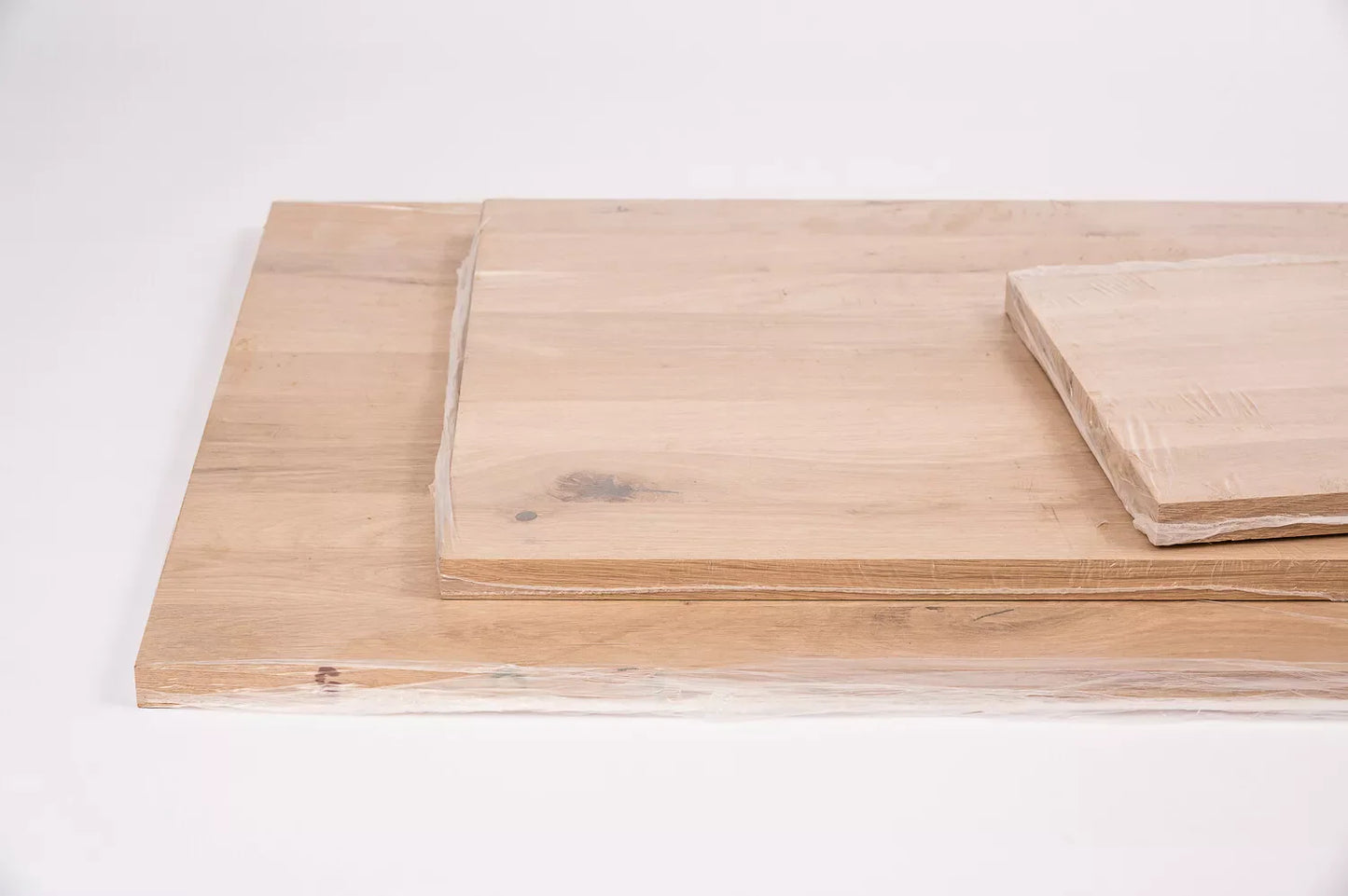 Lepený panel s plnými hranami DIY Oak Rustic, lamely z plných prken s pevnou šířkou, 26 mm