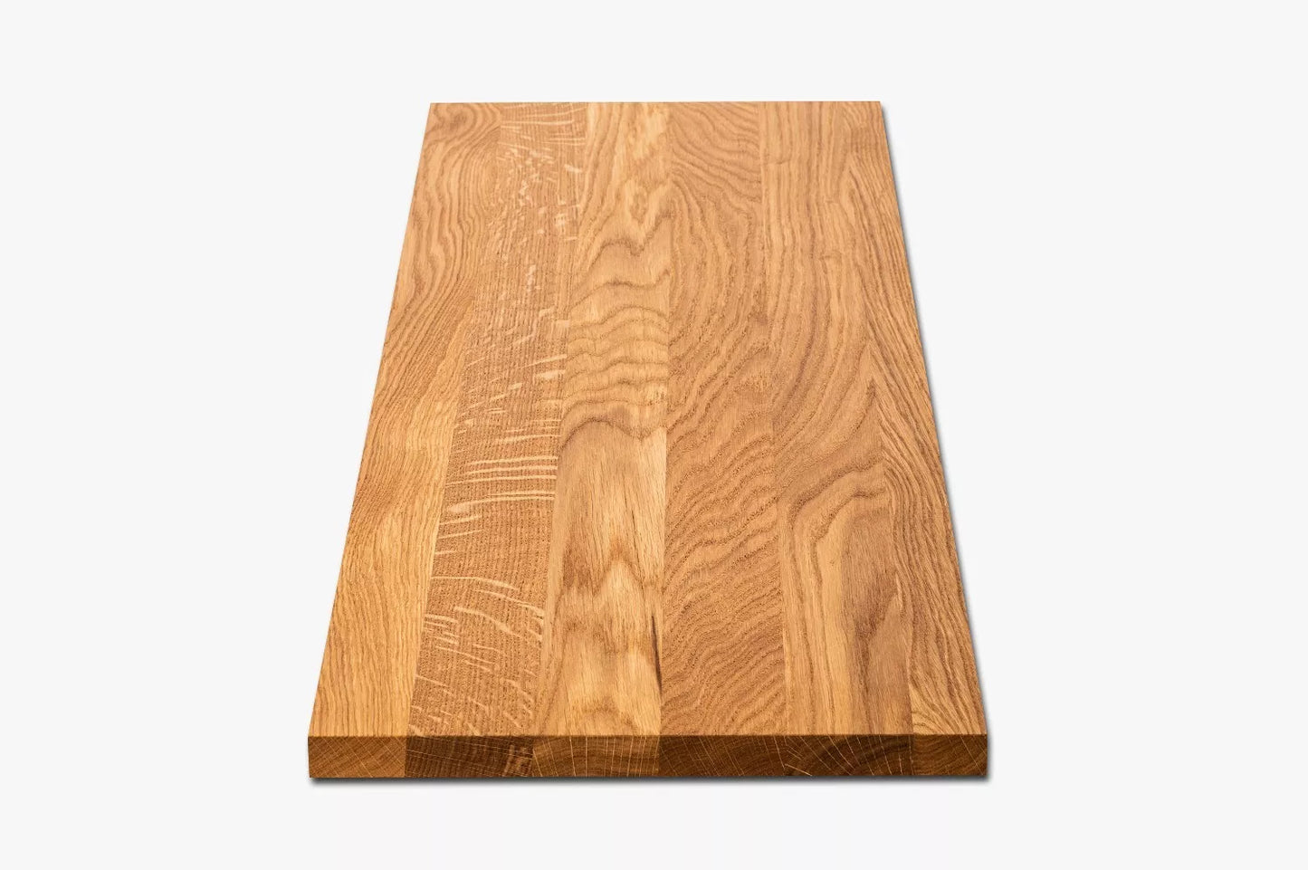 Shelf Stair tread Risers Windowsill Oak A/B, full stave lamellas, 20 mm, Natural oil