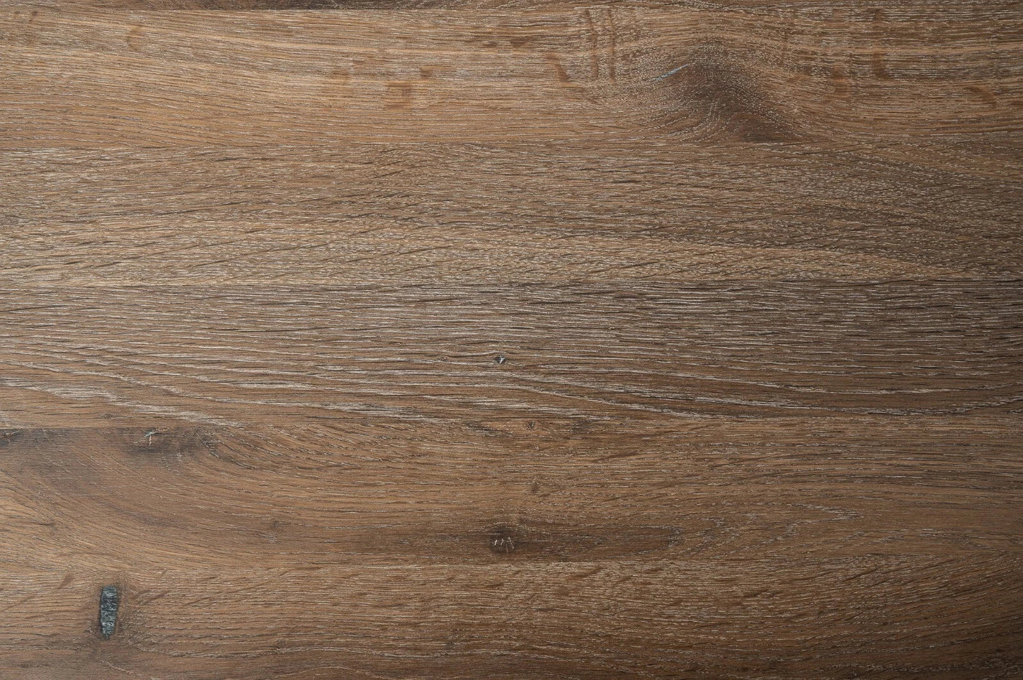 Schodnice Parapet s přesahem kouřový Dub Rustik, průběžné lamely, 20 mm, Bílý olej