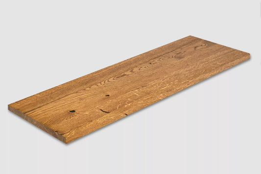 Półki Stopnie schodowe Podstopnice Parapety Dąb Rustykalny, lamele lite, 16 mm, Olej antyczny