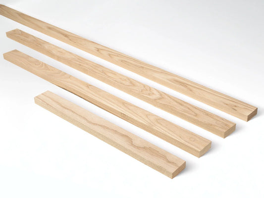 Lamela Jesion Select Natur 24x60mm, surowa (bez wykończenia)