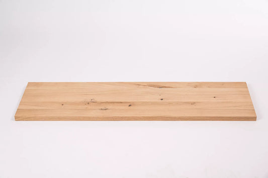 Lepený panel s plnými hranami DIY Oak Rustic, lamely z plných prken s pevnou šířkou, 26 mm