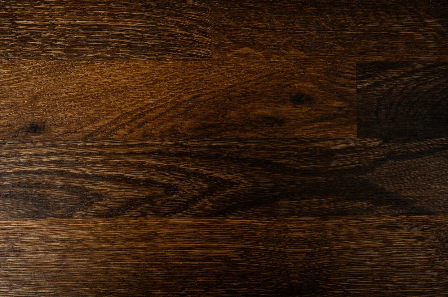Stair tread Windowsill with overhang Smoked Oak Rustic, finger jointed lamellas, 20 mm, Matte lacquered
