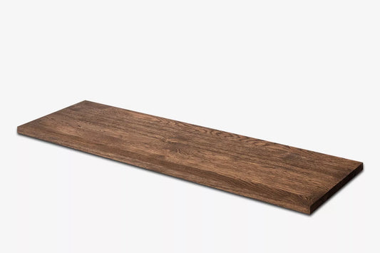 Półki Stopnie schodowe Podstopnice Parapety Dąb Rustykalny, lamele lite, 16 mm, Olej orzechowy