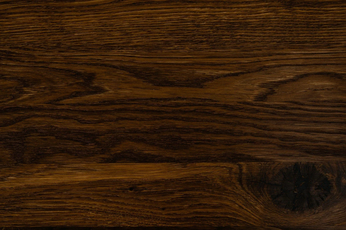 Stair tread Windowsill with overhang Smoked Oak Rustic, full stave lamellas, 26 mm, Natural oil
