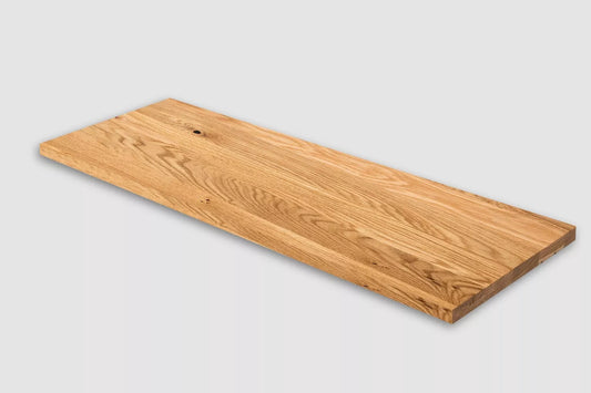 Półki Stopnie schodowe Podstopnice Parapety Dąb Rustykalny, lamele lite, 16 mm, Matowe lakierowanie
