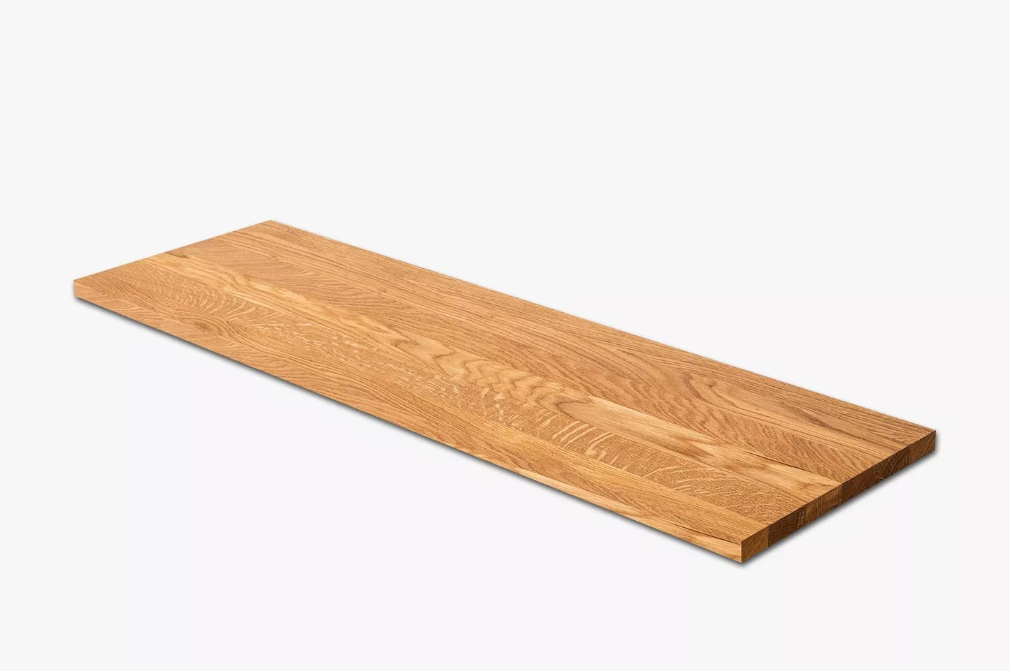 Shelf Stair tread Risers Windowsill Oak A/B, full stave lamellas, 20 mm, Natural oil