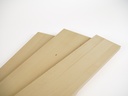 Solid edge glued panel DIY Maple A/B, full stave lamellas with random width, 19 mm