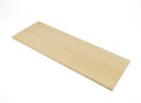 Solid edge glued panel DIY Maple A/B, full stave lamellas with random width, 19 mm