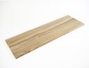 Solid edge glued panel DIY Ash Brownheart A/B, full stave lamellas with random width, 26 mm