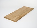 Solid edge glued panel DIY Oak A/B, finger jointed lamellas with fixed width, 26 mm