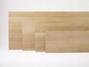 Solid edge glued panel DIY Steamed Beech A/B, full stave lamellas with random width, 26 mm