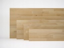 Solid edge glued panel DIY Steamed Beech A/B, finger jointed lamellas with fixed width, 26 mm